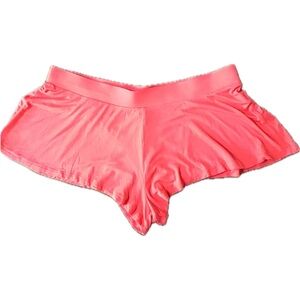 Cynthia Rowley coral shorts.